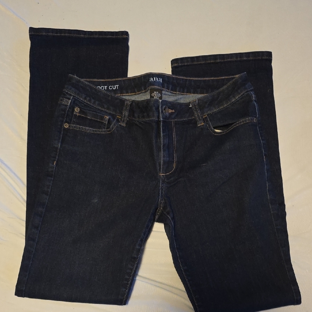 a.n.a Blue Boot Cut Jeans Classic Style 2 Pairs